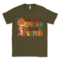 Army Green whatever spices your pumpkin Classic Tee - RacoonDesign