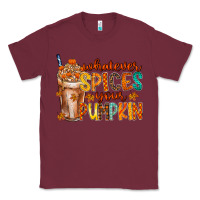 Burgundy whatever spices your pumpkin Classic Tee - RacoonDesign
