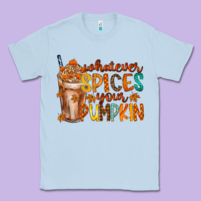 Whatever Spices Your Pumpkin Classic Tee Designed By Racoondesign