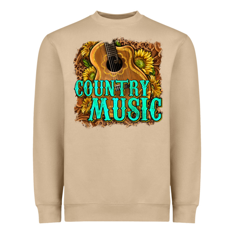 Country Music Western Heavyweight Sweatshirt by texasbilliewilder | Teevron