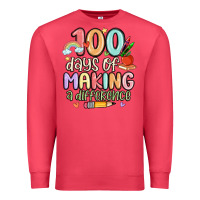 Cardinal 100 days of making a difference Premium Sweatshirt - MaliasSmallBusiness