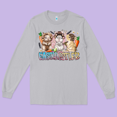 East Hustler Long Sleeve Tee Designed By Racoondesign