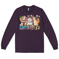 Plum east hustler Long Sleeve Tee - RacoonDesign