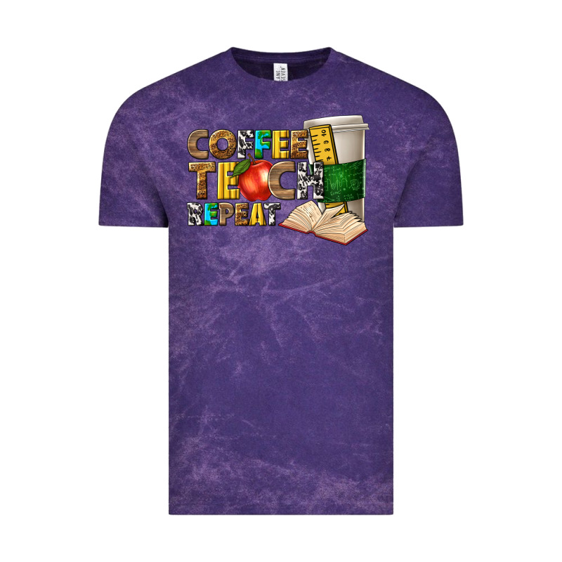 Coffee Teach Repeat Vintage Tee by texasbilliewilder | Teevron
