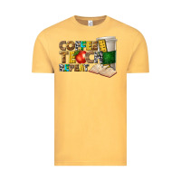 Vintage Mustard coffee teach repeat Vintage Tee - texasbilliewilder