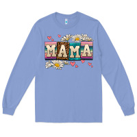 Colony Blue mama Long Sleeve Tee - AdoDesignShop