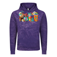 Cloud Purple hippie coffee cups Vintage Hoodie - texasbilliewilder