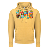 Vintage Mustard hippie coffee cups Vintage Hoodie - texasbilliewilder