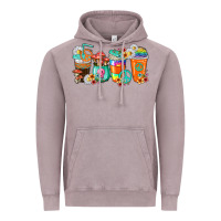 Hippie Coffee Cups Vintage Hoodie | Teevron