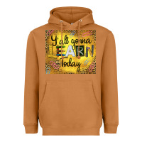 Meerkat Western Y'all Gonna Learn Today Heavyweight Hoodie - LillyAllenDesigns