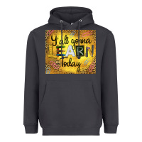 Smoke Western Y'all Gonna Learn Today Heavyweight Hoodie - LillyAllenDesigns