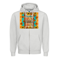 Dove Grey Thankful mama mama mama Zipper Hoodie - Artiststas