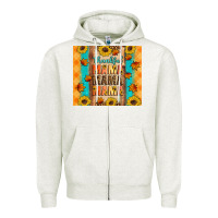 Oatmeal Heather Thankful mama mama mama Zipper Hoodie - Artiststas