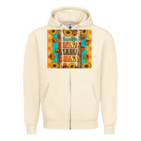 Sandshell Thankful mama mama mama Zipper Hoodie - Artiststas