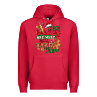 Cardinal The holidays are what you bake them Premium Hoodie - NancyCooperArtShop