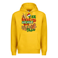 Lemon The holidays are what you bake them Premium Hoodie - NancyCooperArtShop