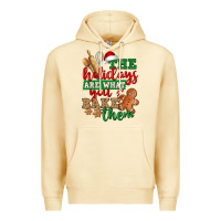 Pina Colada The holidays are what you bake them Premium Hoodie - NancyCooperArtShop