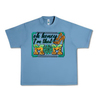 Pebble Blue oh honey i'm that mom Urban Heavy Tee - Zillion Design Studio