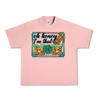Salmon oh honey i'm that mom Urban Heavy Tee - Zillion Design Studio