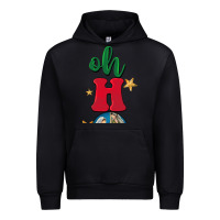 Black oh holy night Urban Hoodie - BarkalooDesign