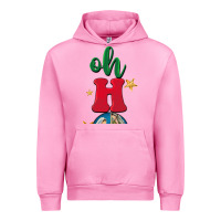Fuchsia Pink oh holy night Urban Hoodie - BarkalooDesign
