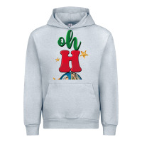 Heather Grey oh holy night Urban Hoodie - BarkalooDesign