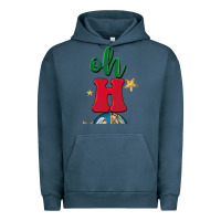 Pigment Midnight Navy oh holy night Urban Hoodie - BarkalooDesign