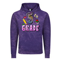 Cloud Purple Fifth Grade Vintage Hoodie - RanaPortraitStore
