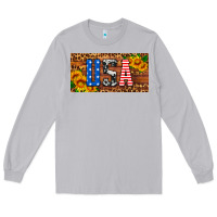 Moon Dust usa sunflowers license plate Long Sleeve Tee - HRA Design Shop