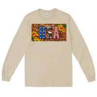Mushroom usa sunflowers license plate Long Sleeve Tee - HRA Design Shop