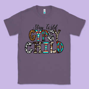 Stay Wild Gypsy Child Classic Tee Designed By Cowhidedigitalart