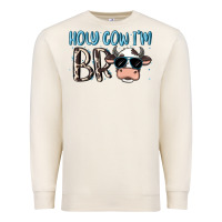 Sandshell holy cow i'm bro Premium Sweatshirt - MaliasSmallBusiness