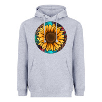 Heather Grey sunflower christmas ornament Heavyweight Hoodie - Jasminsmagicworld
