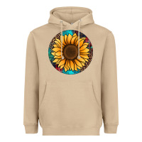 Mushroom sunflower christmas ornament Heavyweight Hoodie - Jasminsmagicworld