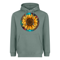 Sage sunflower christmas ornament Heavyweight Hoodie - Jasminsmagicworld