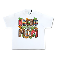 White nacho average mom Urban Heavy Tee - Zillion Design Studio