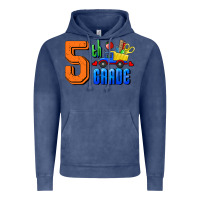 Vintage Denim Fifth Grade Vintage Hoodie - RanaPortraitStore