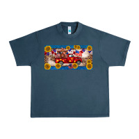 Midnight Navy 4th of july truck cow license plate Urban Heavy Tee - BarkalooDesign