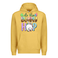 Antique Gold Do the bunny hop Premium Hoodie - NancyCooperArtShop