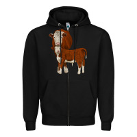 Black hareford Zipper Hoodie - JahusDesignShop