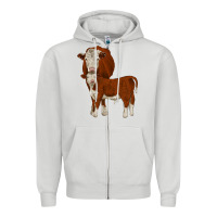Dove Grey hareford Zipper Hoodie - JahusDesignShop