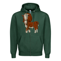 Sports Green hareford Zipper Hoodie - JahusDesignShop