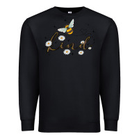 Black bee kind Premium Sweatshirt - MaliasSmallBusiness