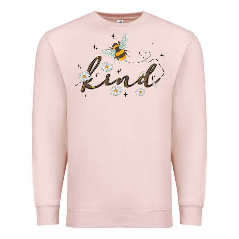Bee Kind Premium Sweatshirt by MaliasSmallBusiness | Teevron