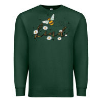 Sports Green bee kind Premium Sweatshirt - MaliasSmallBusiness