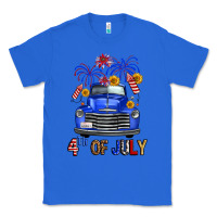 True Royal western fourth of july truck Classic Tee - FaDigitalArtStudio