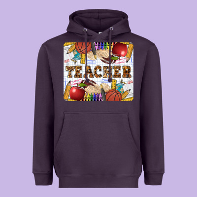 Teacher Heavyweight Hoodie Designed By Lillyallendesigns