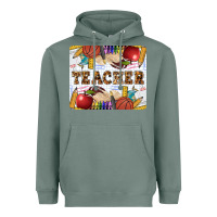 Sage Teacher Heavyweight Hoodie - LillyAllenDesigns