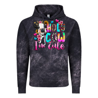 Cloud Black holy cow  m cute Vintage Hoodie - texasbilliewilder