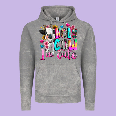 Vintage Hoodie holy cow  m cute